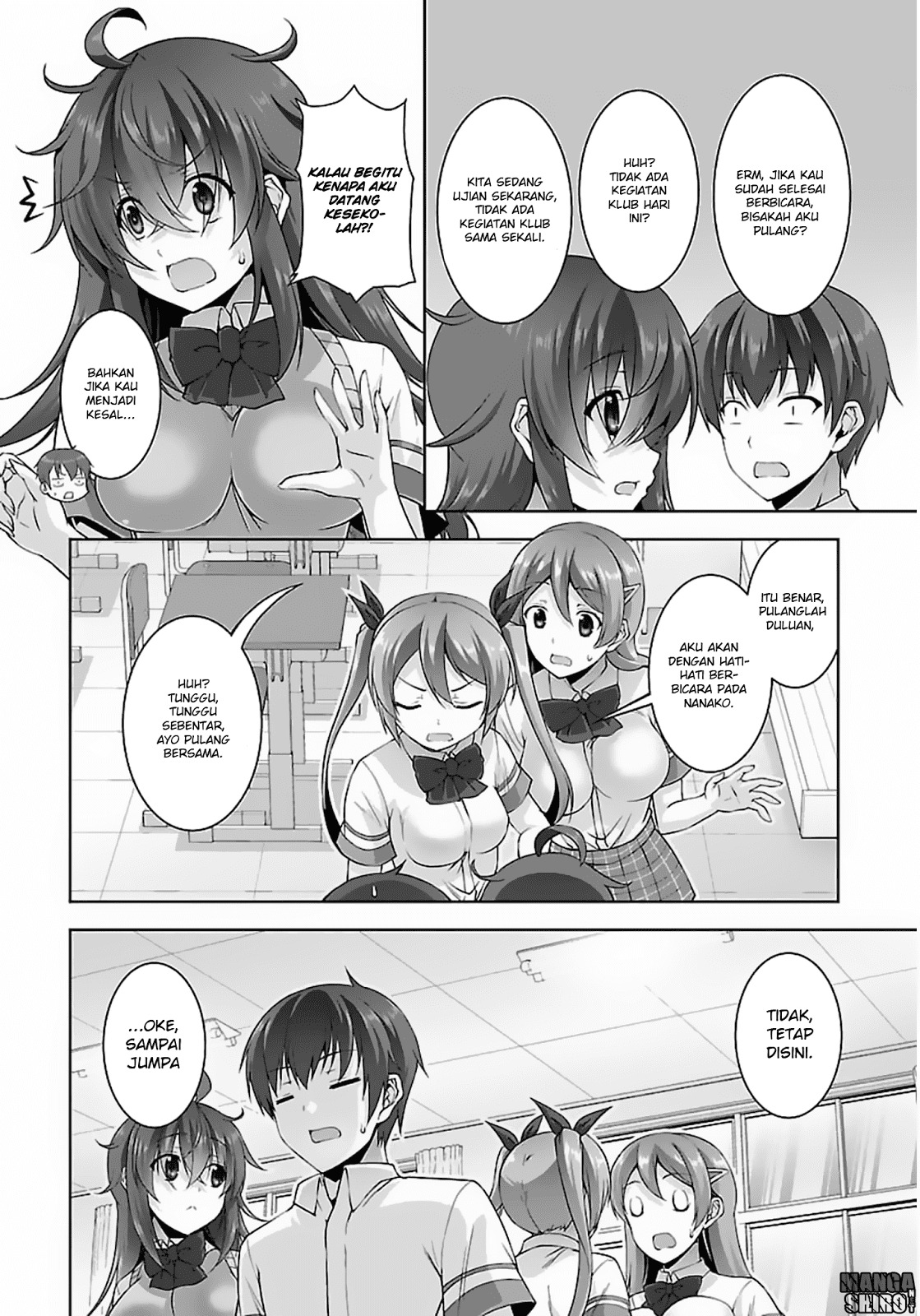 Netoge no Yome wa Onnanoko ja Nai to Omotta? Chapter 17 Bahasa Indonesia