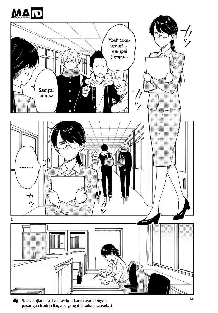 Sensei wa Koi o Oshie Rarenai Chapter 04 Bahasa Indonesia