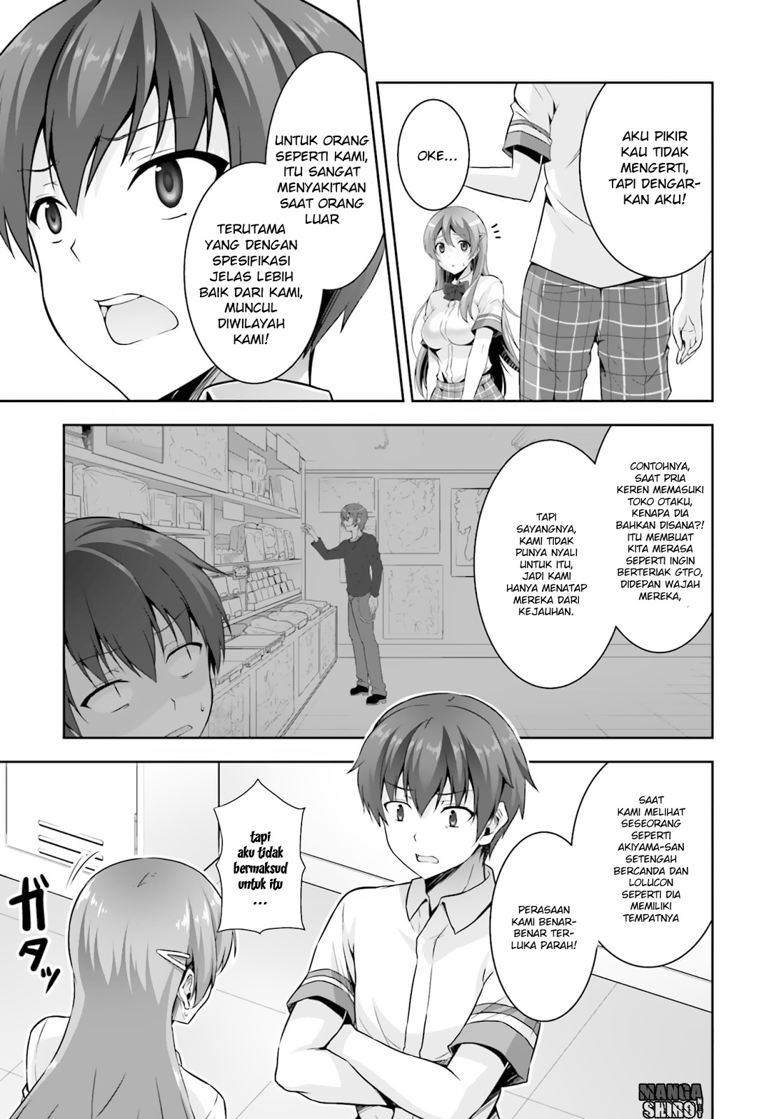 Netoge no Yome wa Onnanoko ja Nai to Omotta? Chapter 15 Bahasa Indonesia