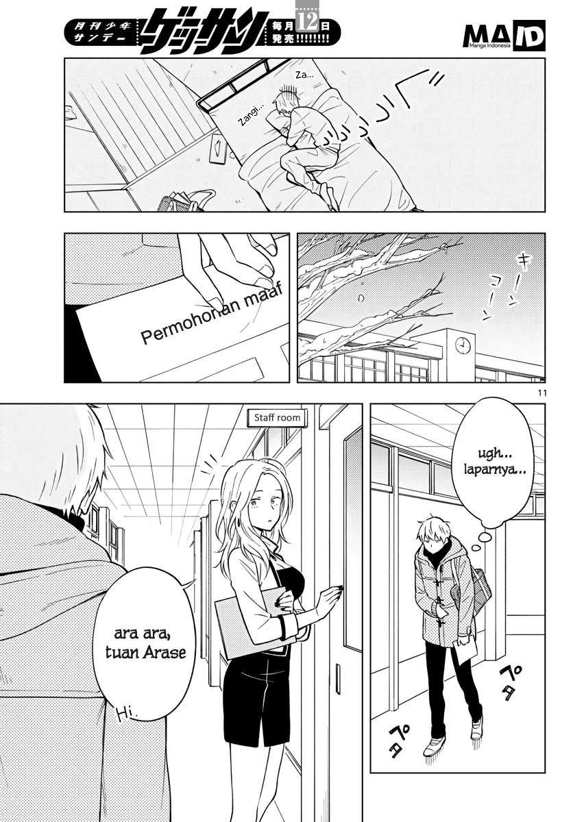 Sensei wa Koi o Oshie Rarenai Chapter 09 Bahasa Indonesia