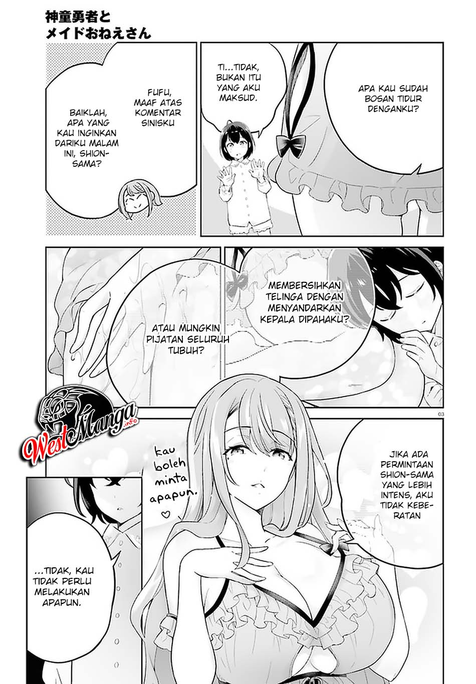 Shindou Yuusha to Maid Onee-san Chapter 09 Bahasa Indonesia