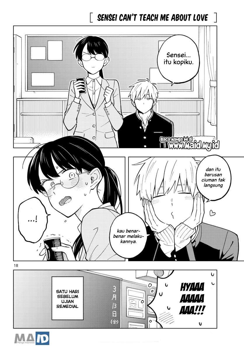 Sensei wa Koi o Oshie Rarenai Chapter 24 Bahasa Indonesia