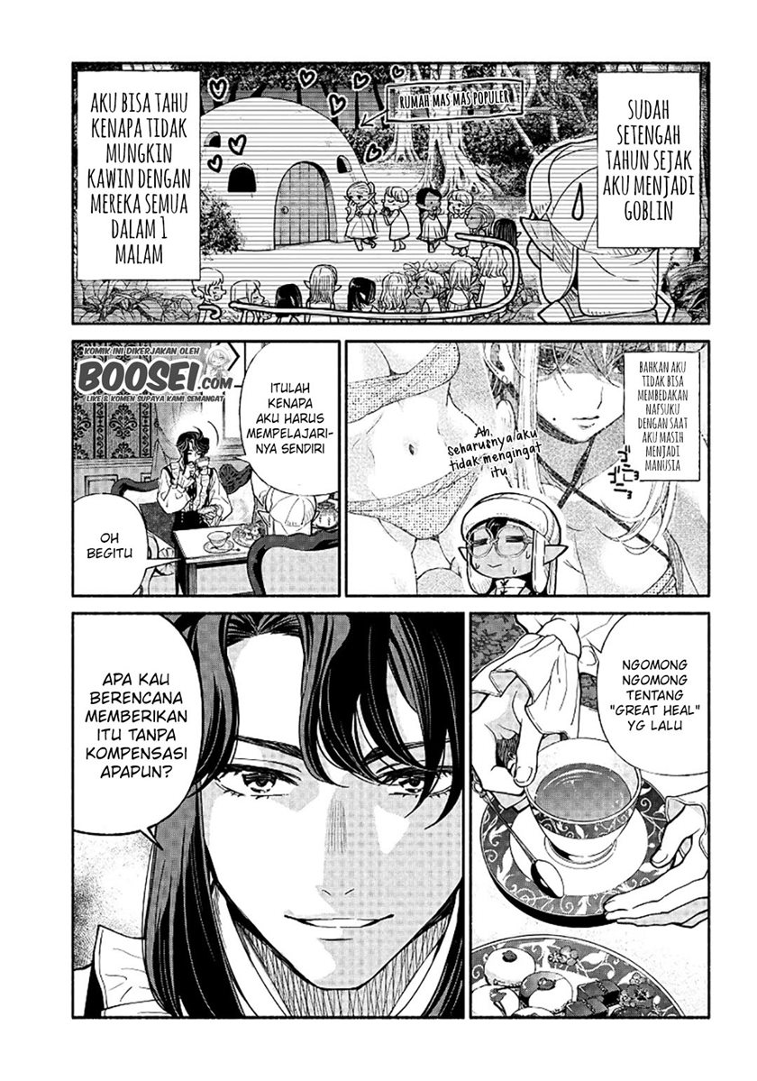 Tensei Goblin da kedo Shitsumon aru? Chapter 18 Bahasa Indonesia