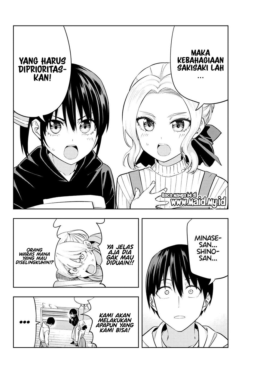 Kanojo mo Kanojo Chapter 123 Bahasa Indonesia