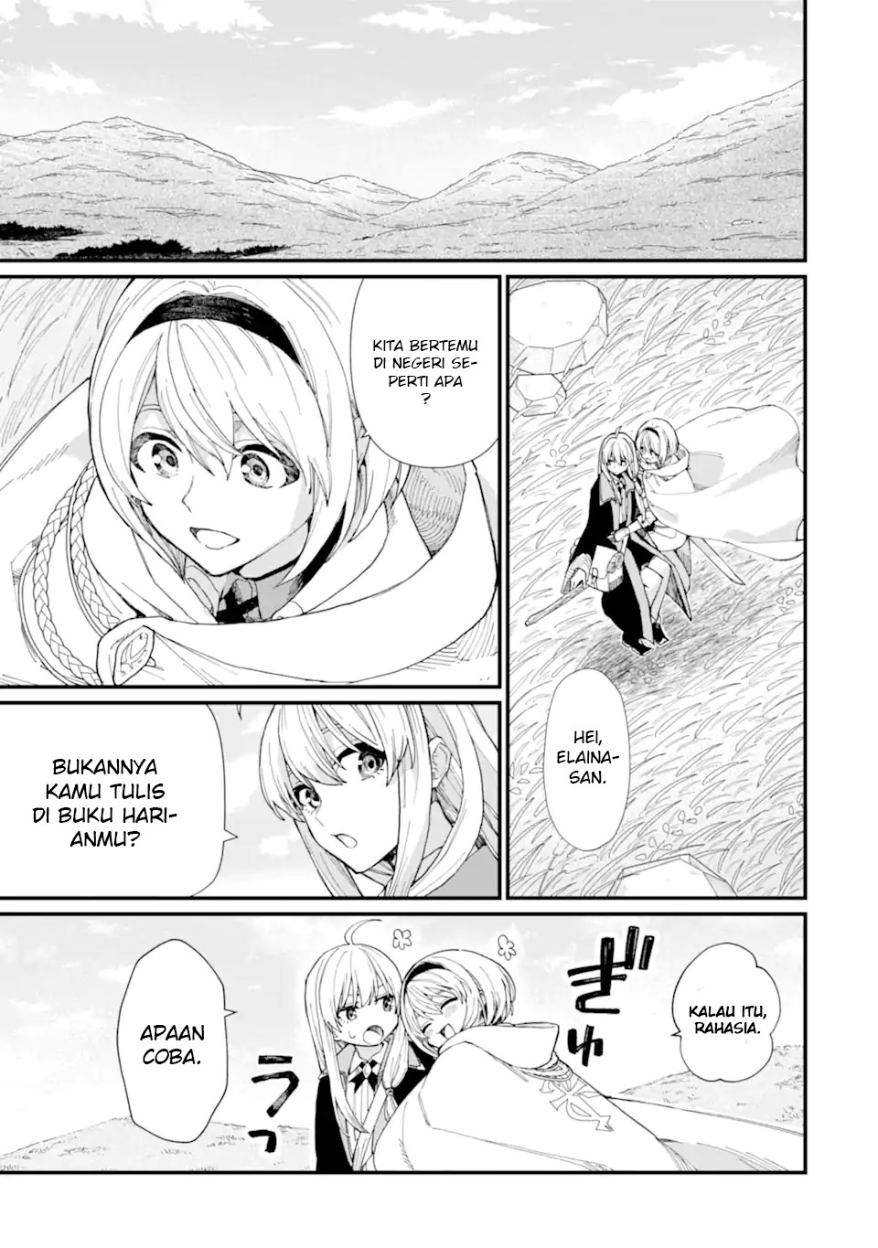 Majo no Tabitabi Chapter 13 Bahasa Indonesia