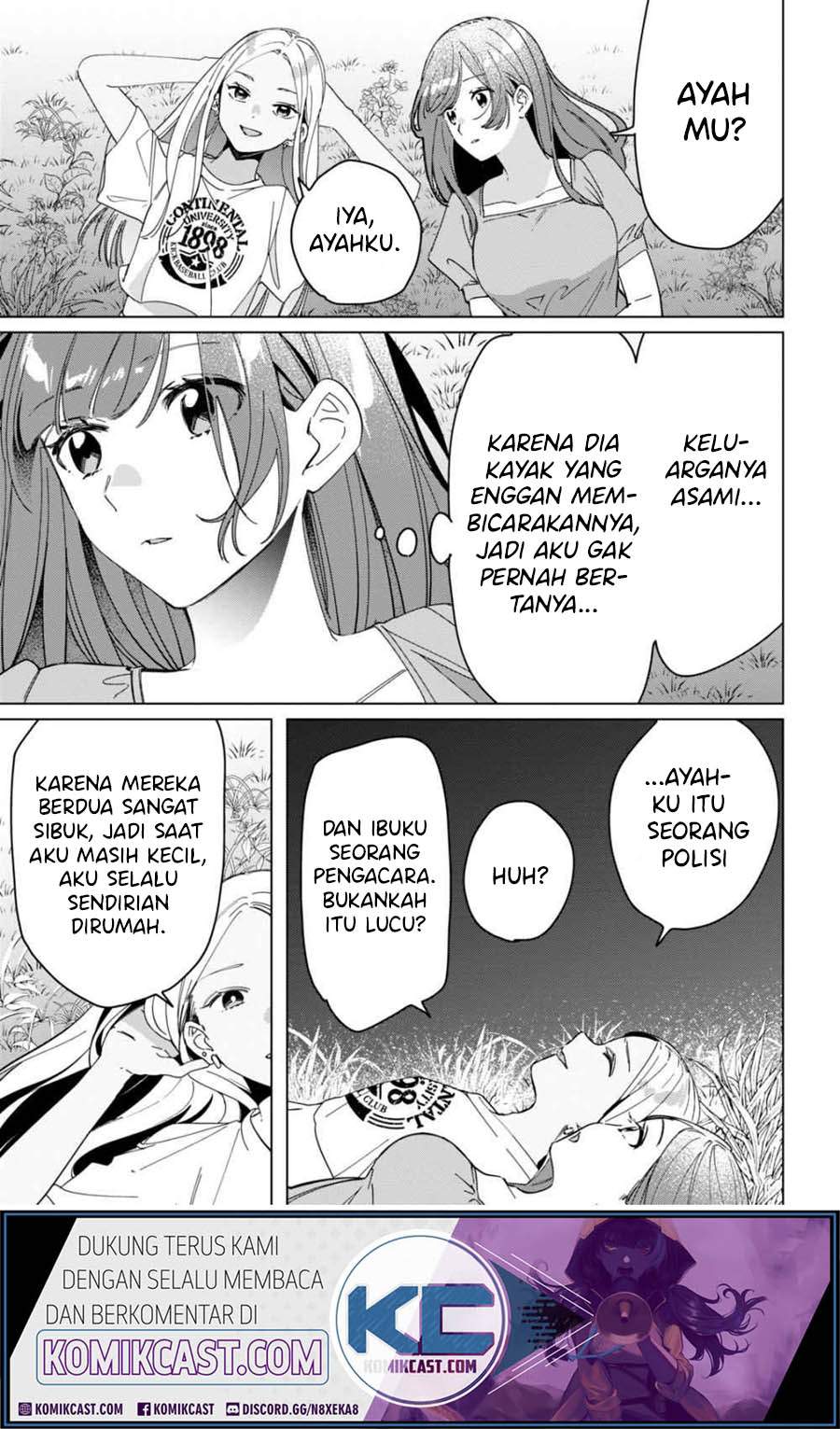 Hige o Soru. Soshite Joshikousei o Hirou. Chapter 24.2 Bahasa Indonesia