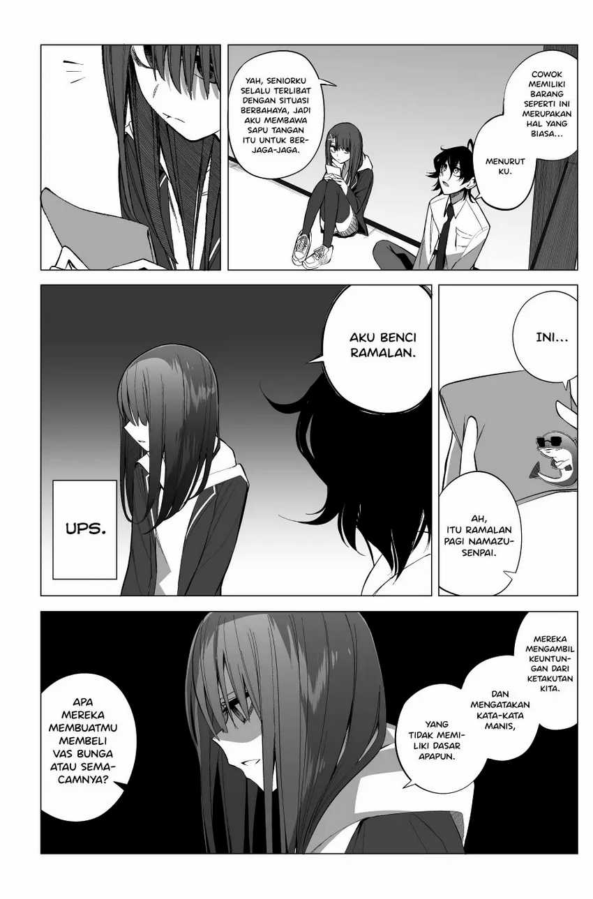 Mizuki-senpai no Koi Uranai Chapter 15 Bahasa Indonesia