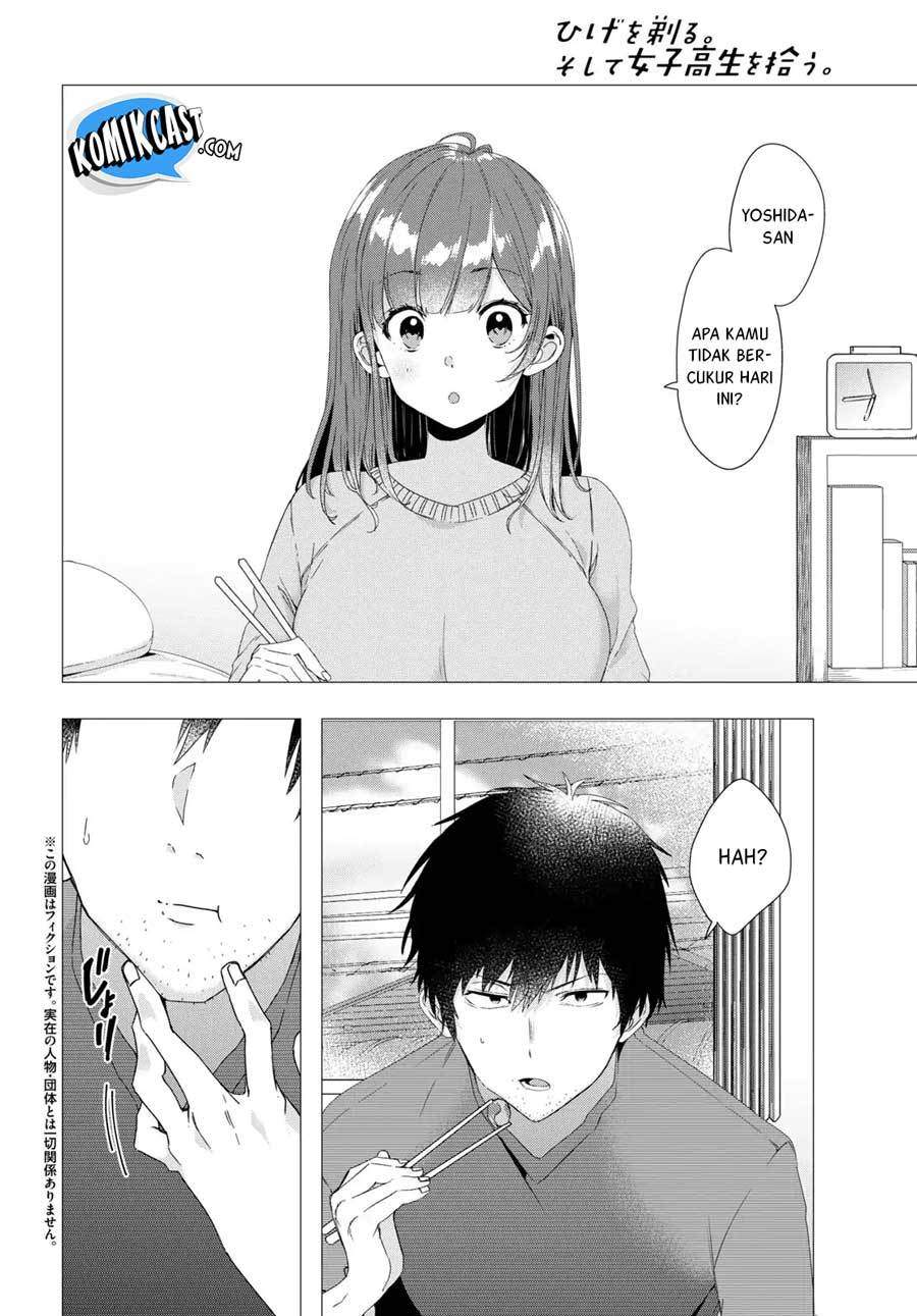 Hige o Soru. Soshite Joshikousei o Hirou. Chapter 03 Bahasa Indonesia