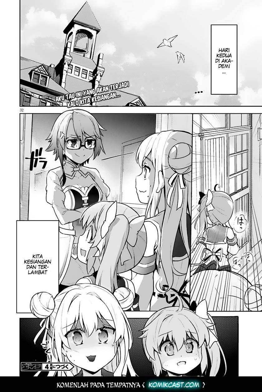 Kenshi o Mezashite Nyugaku Shitanoni Maho Tekisei 9999 Nandesukedo!? Chapter 03 Bahasa Indonesia