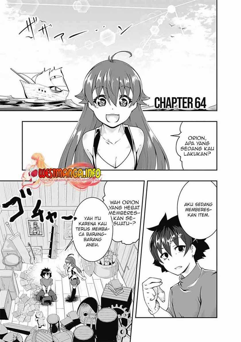 Jichou shinai Motoyuusha no Tsuyokute Tanoshii New Game Chapter 64 Bahasa Indonesia