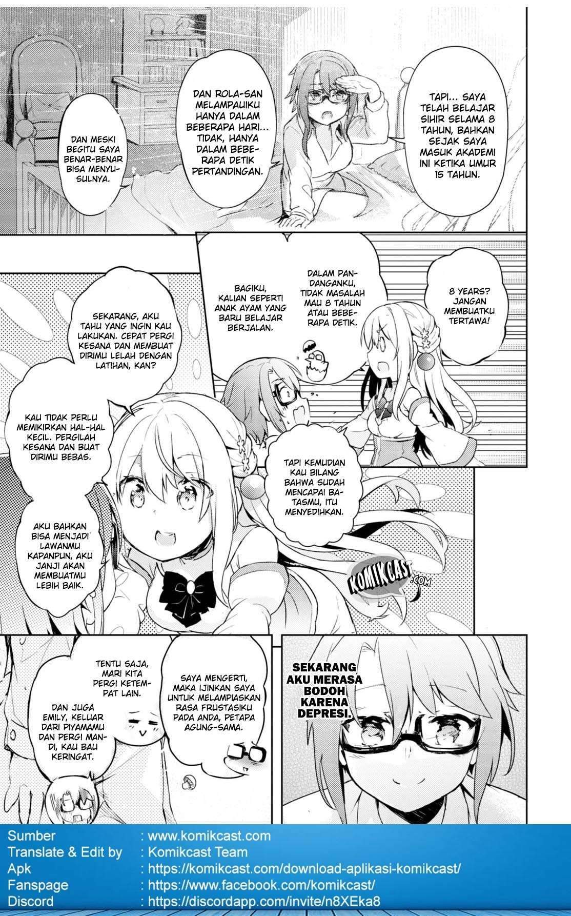 Kenshi o Mezashite Nyugaku Shitanoni Maho Tekisei 9999 Nandesukedo!? Chapter 05 Bahasa Indonesia