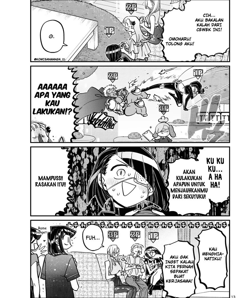 Komi-san wa Komyushou Desu. Chapter 392 Bahasa Indonesia