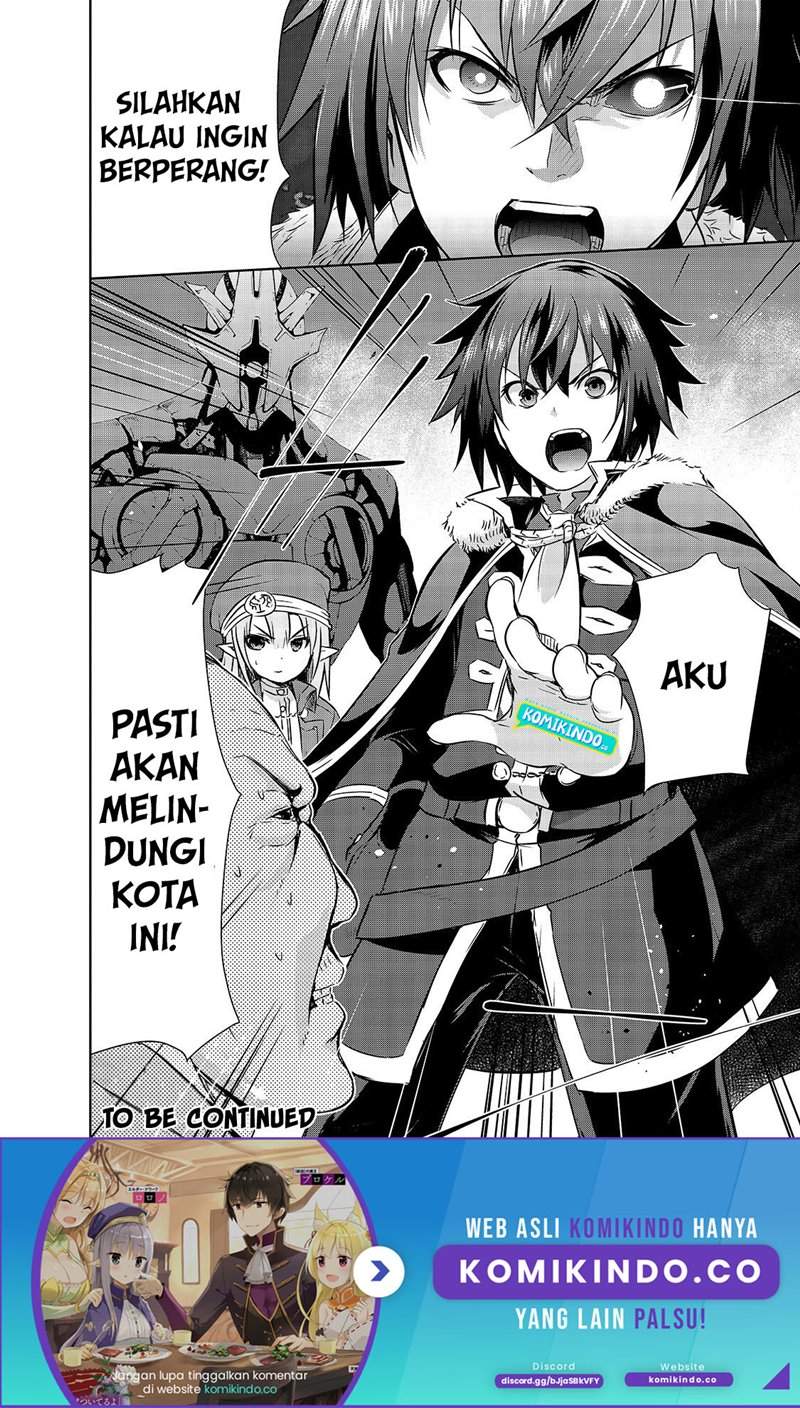 Maou-sama no Machizukuri! ~Saikyou no Danjon wa Kindai Toshi~ Chapter 30 Bahasa Indonesia