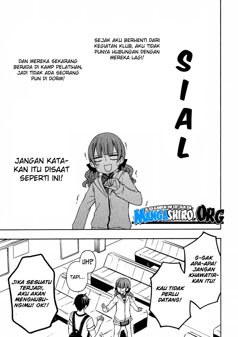 Watari-kun no xx ga Houkai Sunzen Chapter 38 Bahasa Indonesia