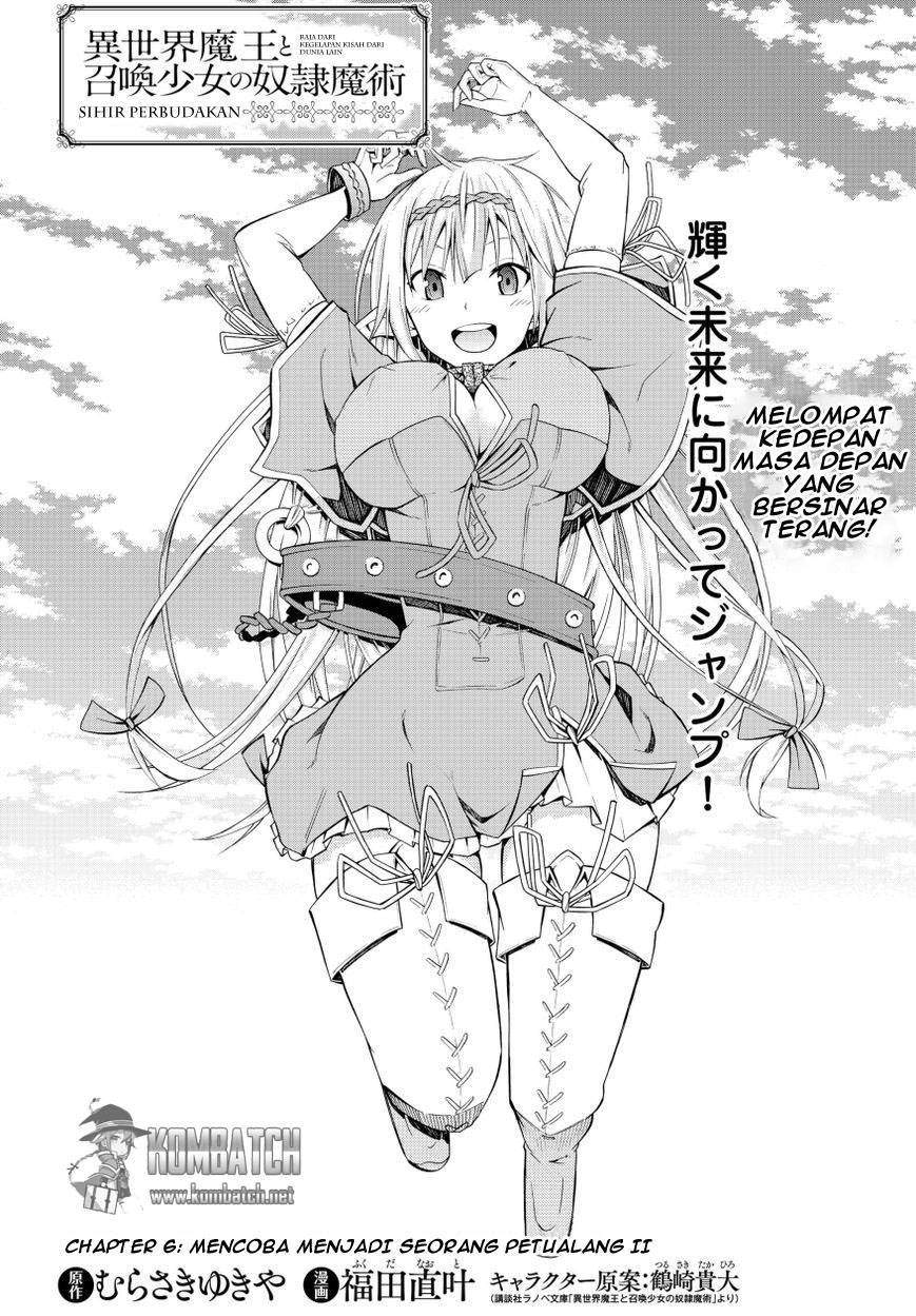 Isekai Maou to Shoukan Shoujo Dorei Majutsu Chapter 06 Bahasa Indonesia