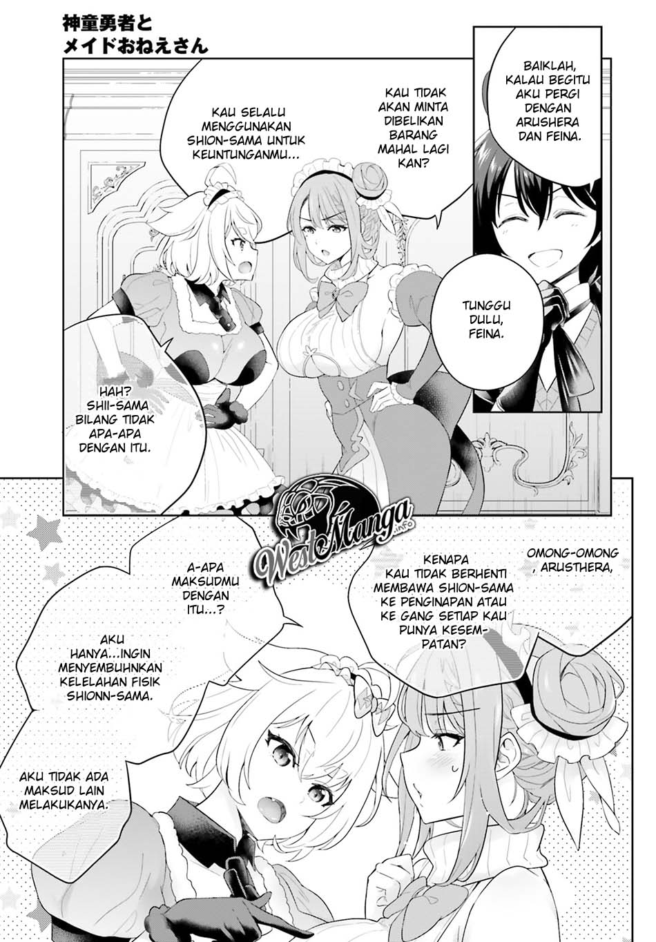 Shindou Yuusha to Maid Onee-san Chapter 07 Bahasa Indonesia