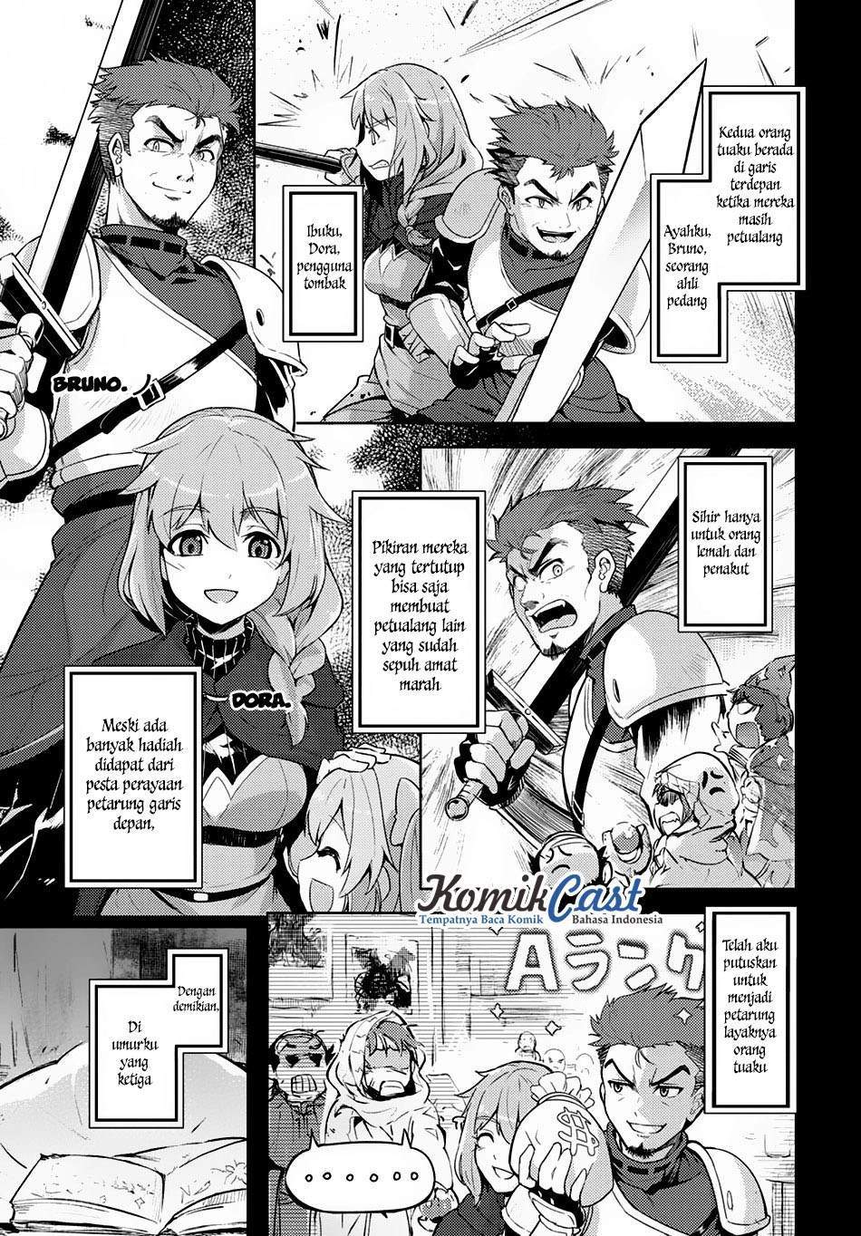 Kenshi o Mezashite Nyugaku Shitanoni Maho Tekisei 9999 Nandesukedo!? Chapter 01 Bahasa Indonesia