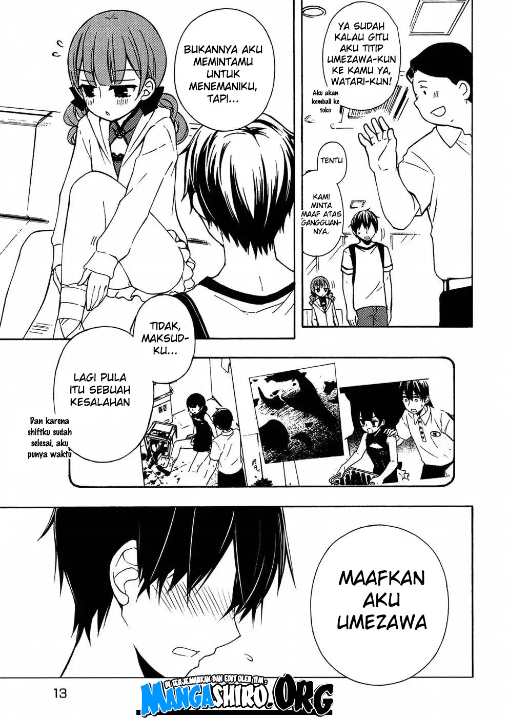 Watari-kun no xx ga Houkai Sunzen Chapter 38 Bahasa Indonesia