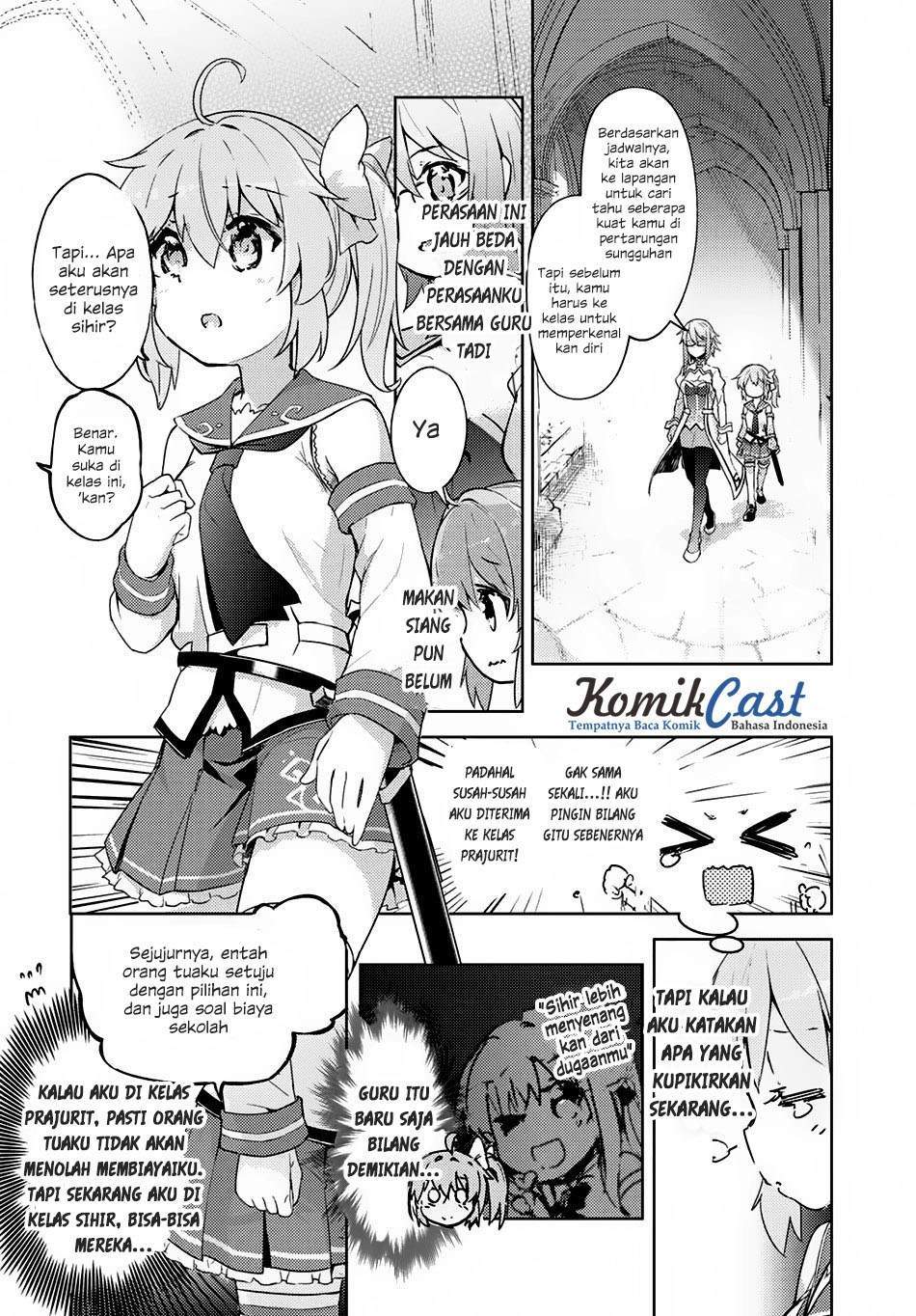 Kenshi o Mezashite Nyugaku Shitanoni Maho Tekisei 9999 Nandesukedo!? Chapter 01 Bahasa Indonesia