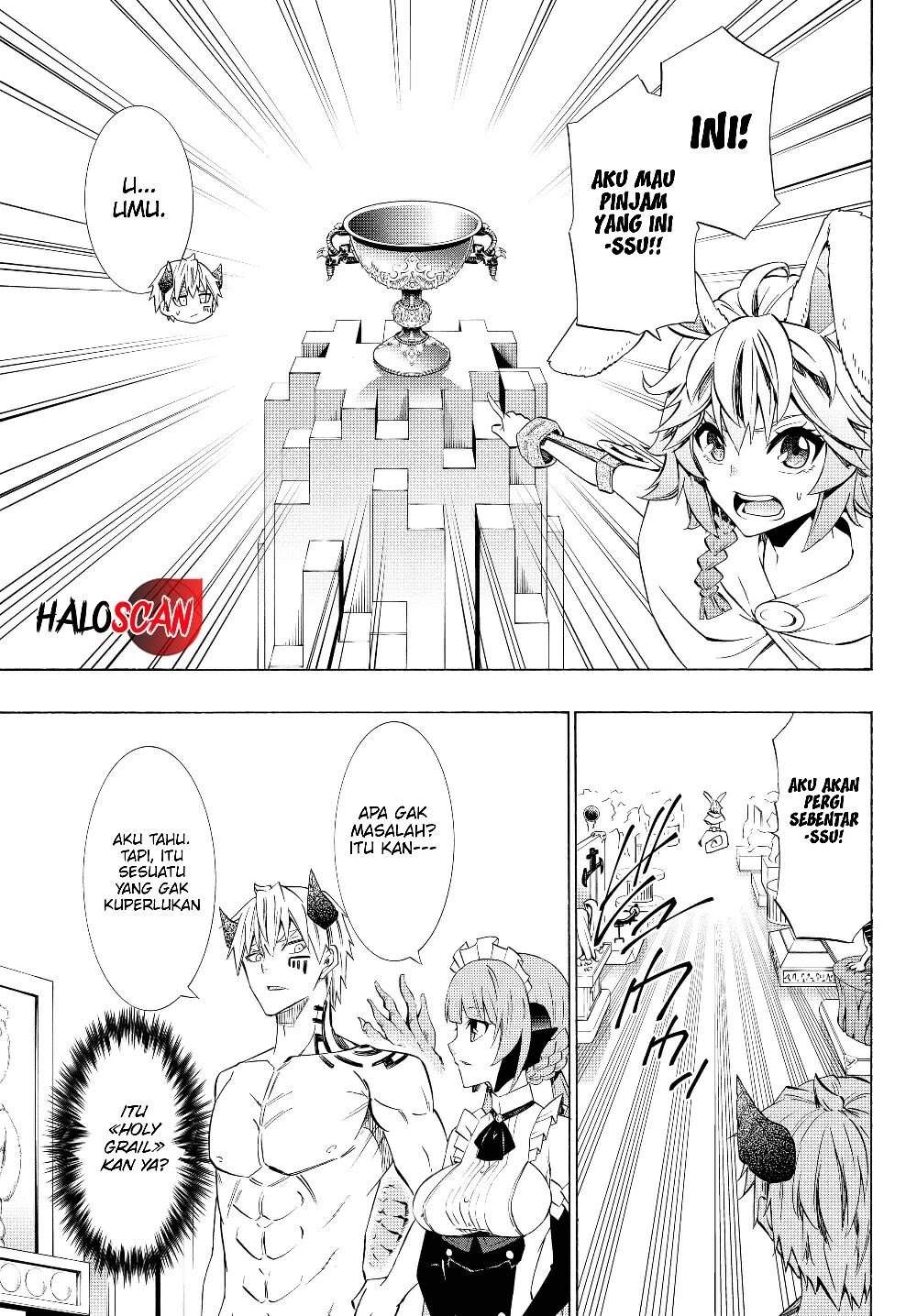 Isekai Maou to Shoukan Shoujo Dorei Majutsu Chapter 58.1 Bahasa Indonesia