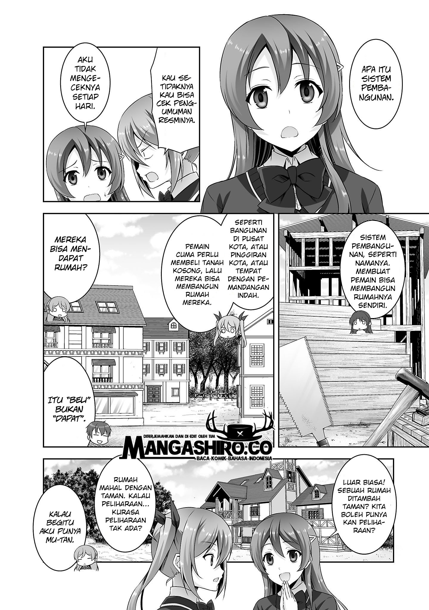 Netoge no Yome wa Onnanoko ja Nai to Omotta? Chapter 27 Bahasa Indonesia