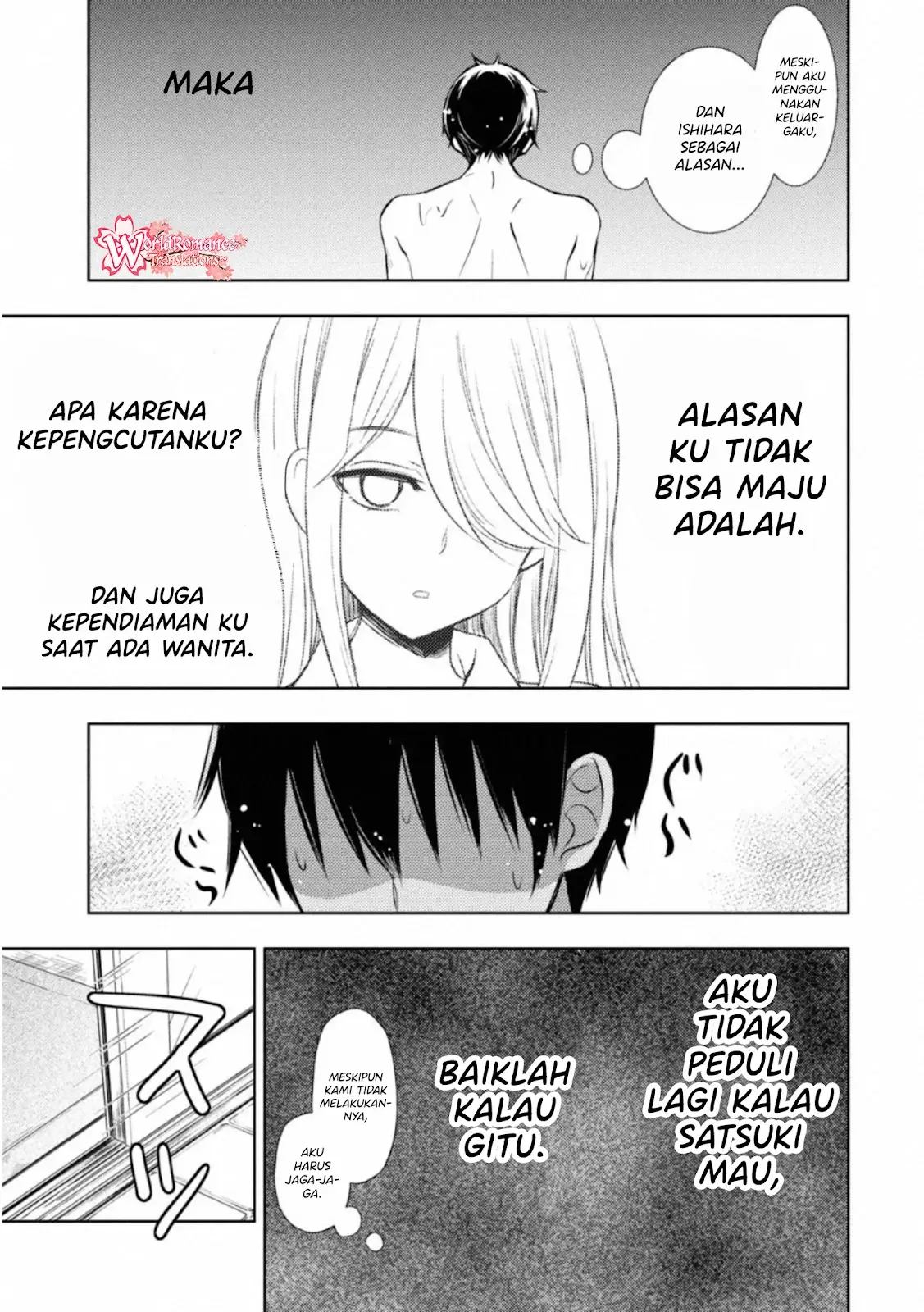 Watari-kun no xx ga Houkai Sunzen Chapter 54 Bahasa Indonesia