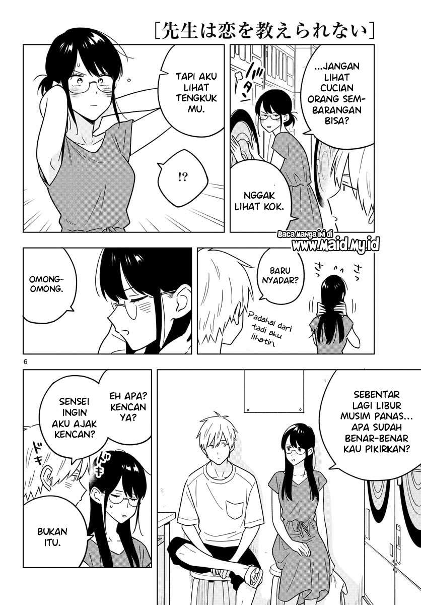 Sensei wa Koi o Oshie Rarenai Chapter 41 Bahasa Indonesia