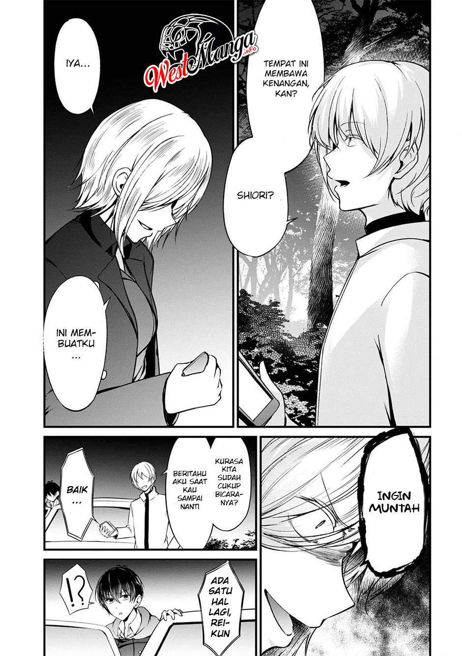 Namae no nai Kaibutsu: Kumo to Shoujo to Ryouki Satsujin Chapter 38 Bahasa Indonesia