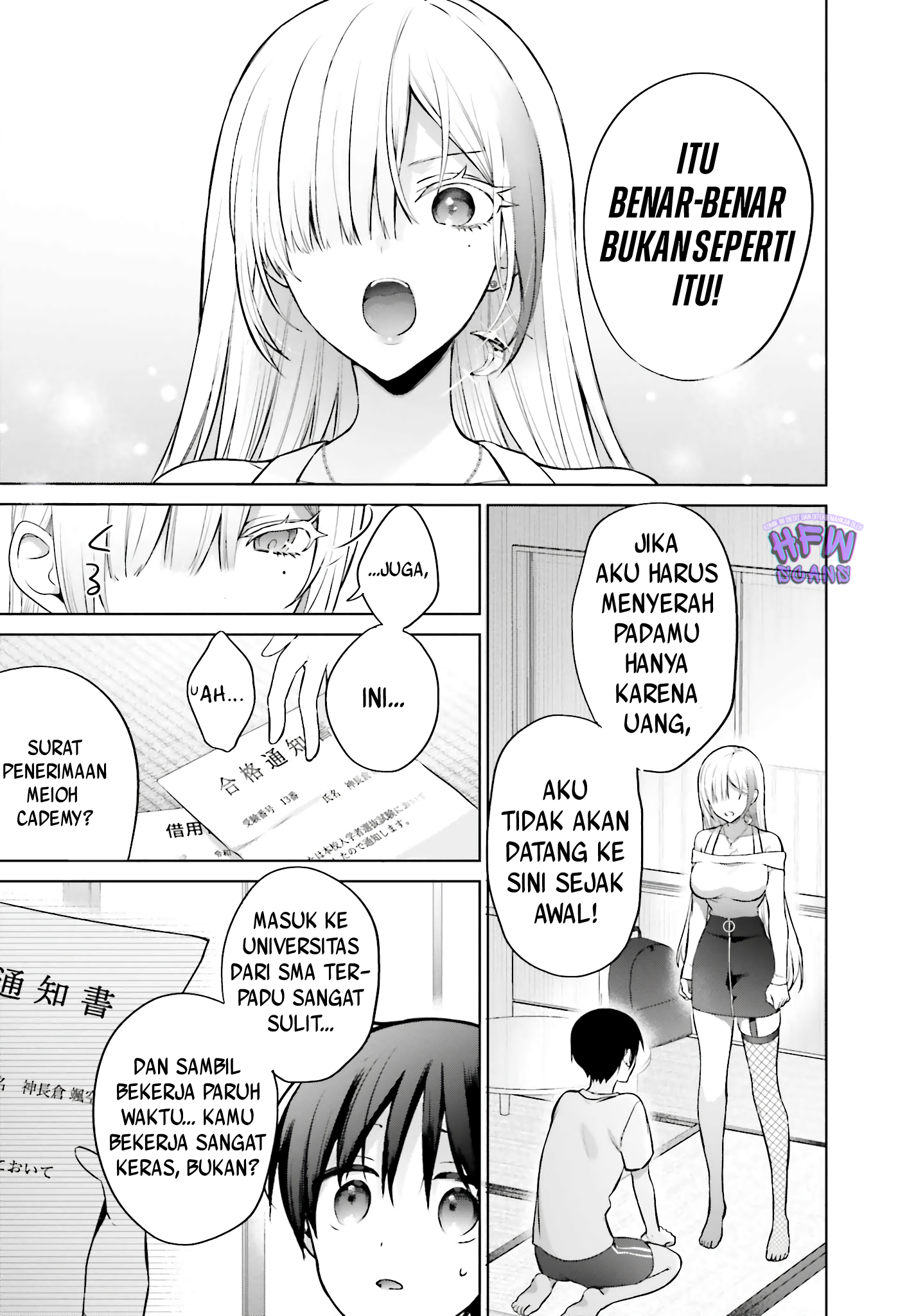 Boku to Kimi (Gyaru) ga Fuufu ni Naru Made Chapter 2 Bahasa Indonesia
