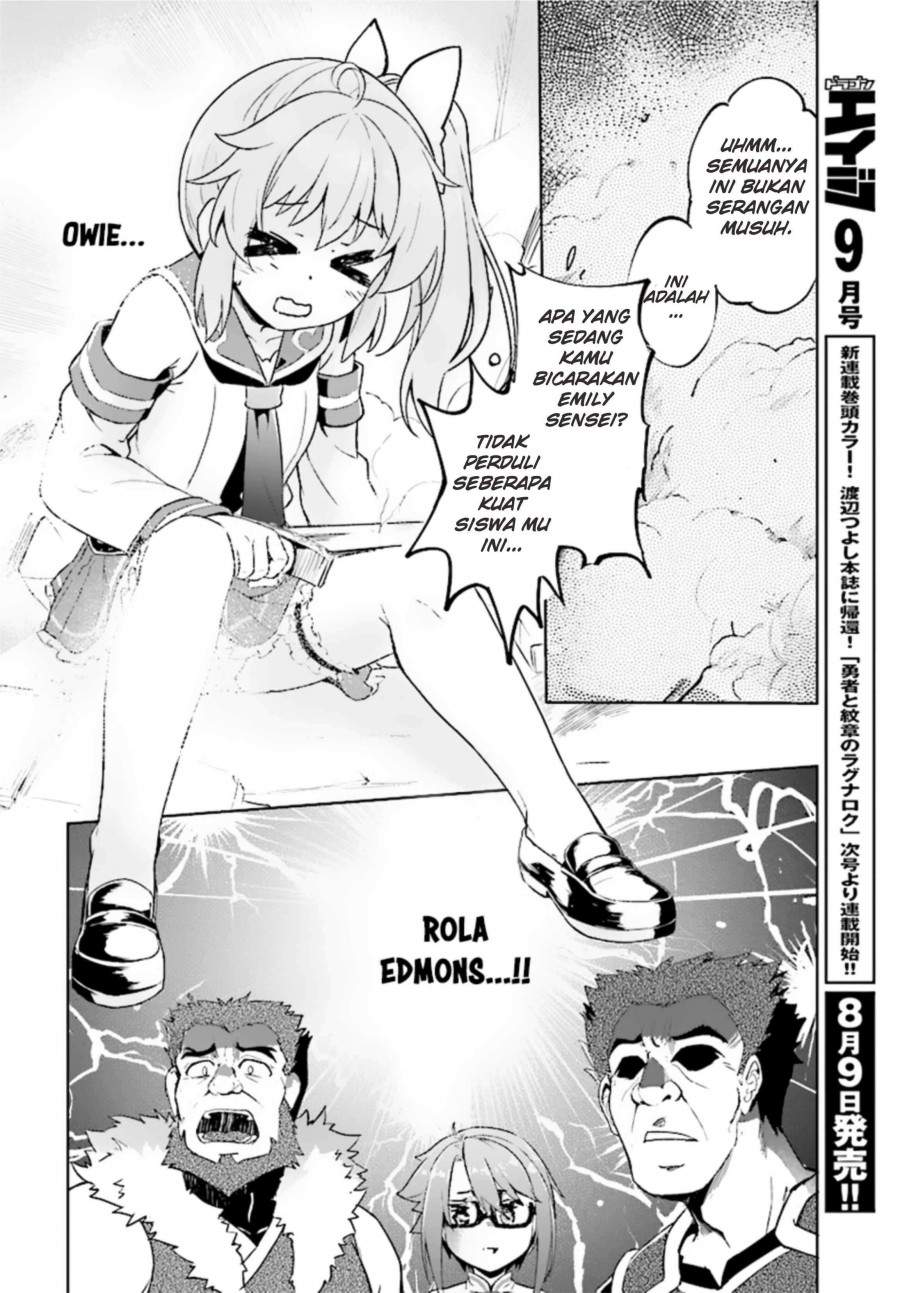 Kenshi o Mezashite Nyugaku Shitanoni Maho Tekisei 9999 Nandesukedo!? Chapter 08 Bahasa Indonesia