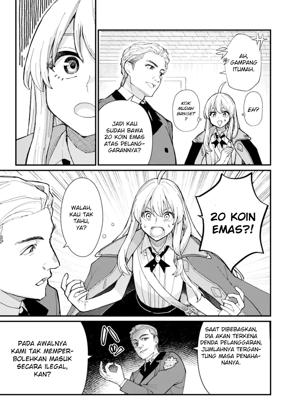 Majo no Tabitabi Chapter 13 Bahasa Indonesia