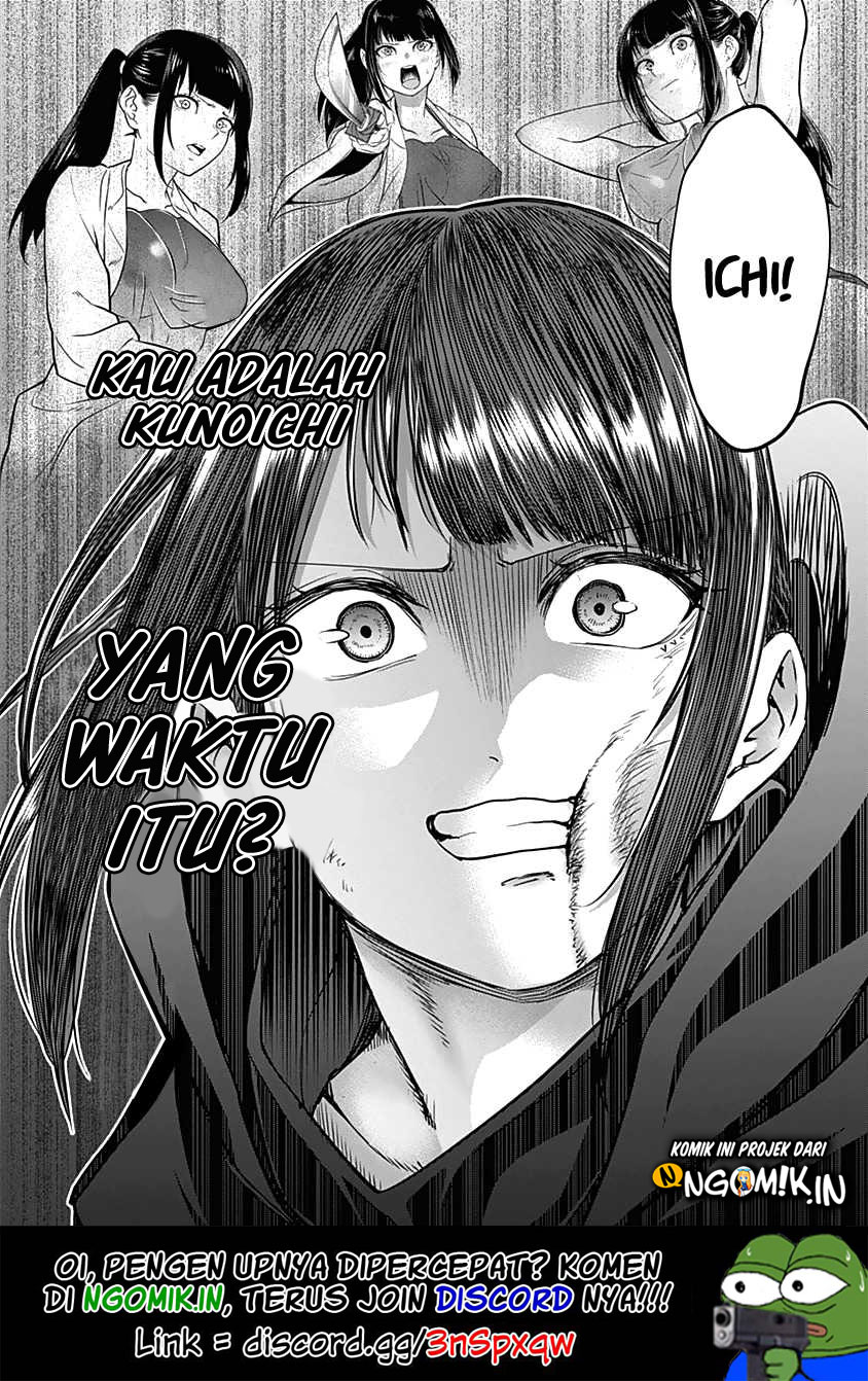 Kunoichi no Ichi Chapter 36 Bahasa Indonesia