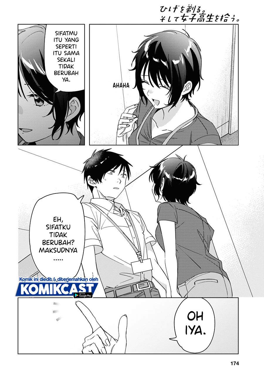 Hige o Soru. Soshite Joshikousei o Hirou. Chapter 28 Bahasa Indonesia