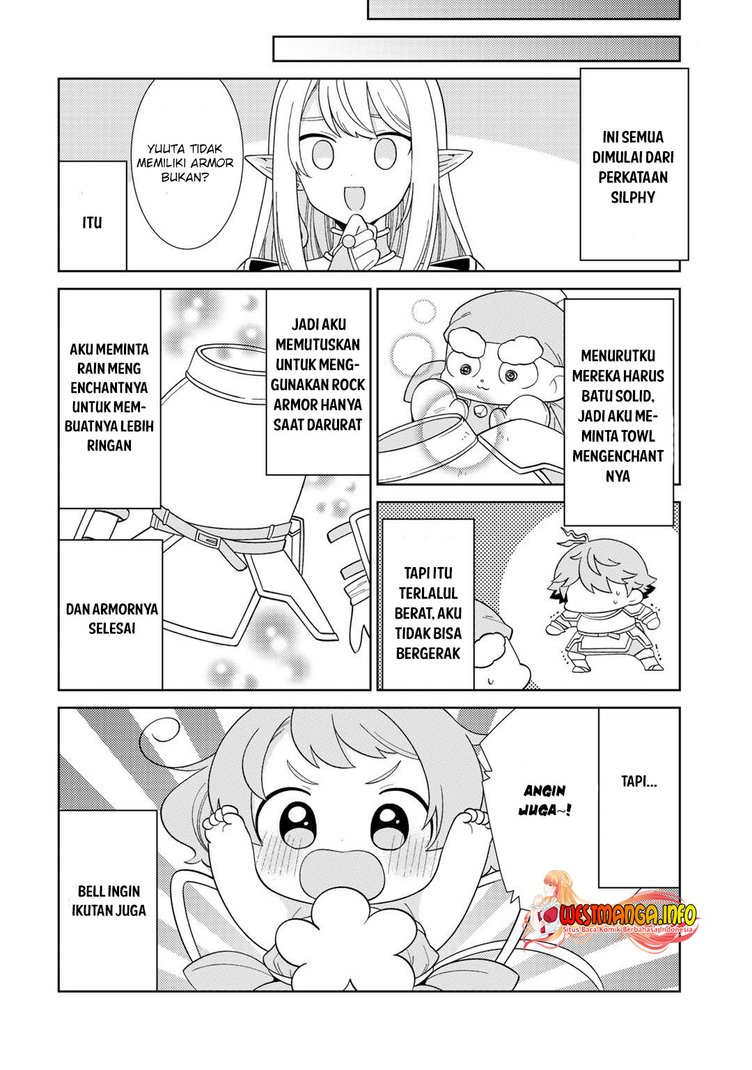 Seirei-tachi no Rakuen to Risou no Isekai Seikatsu Chapter 28 Bahasa Indonesia