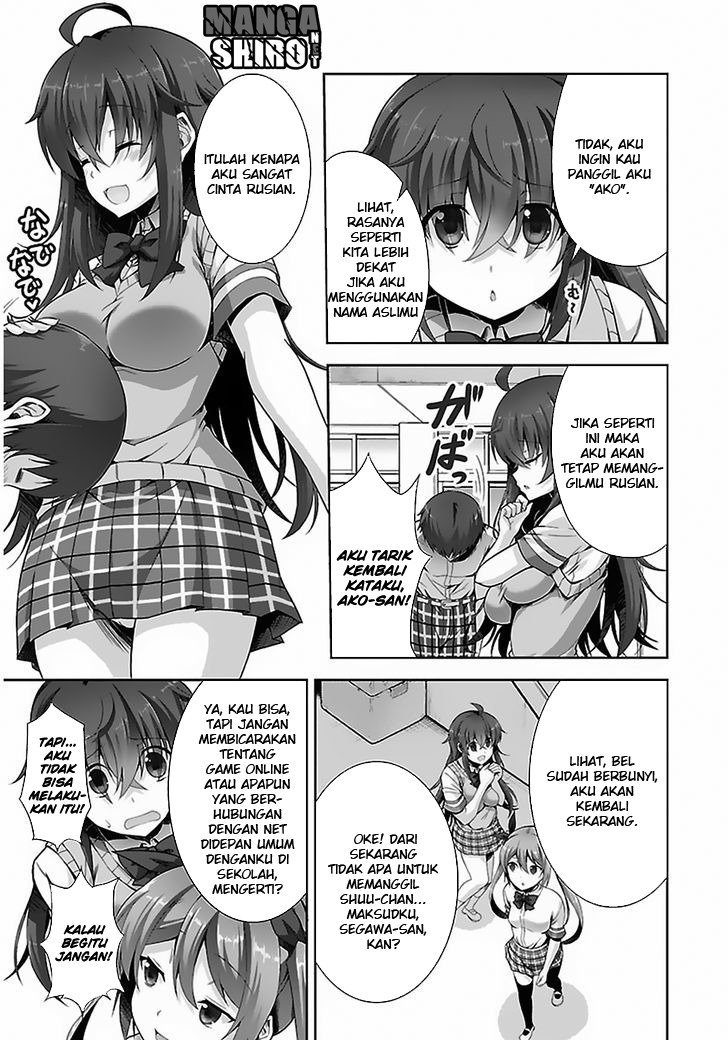 Netoge no Yome wa Onnanoko ja Nai to Omotta? Chapter 03 Bahasa Indonesia