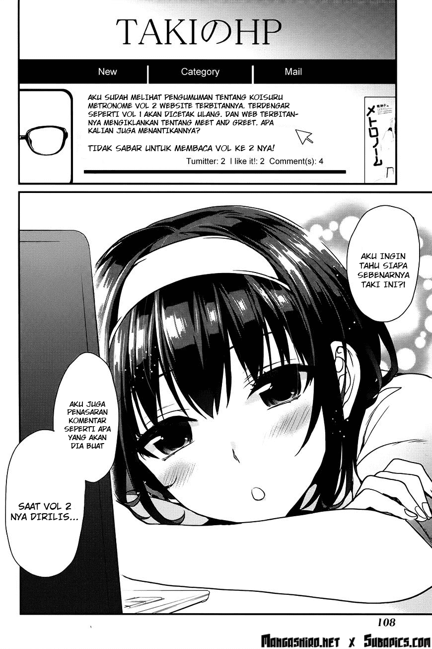 Saenai Heroine no Sodatekata: Koisuru Metronome Chapter 09 Bahasa Indonesia