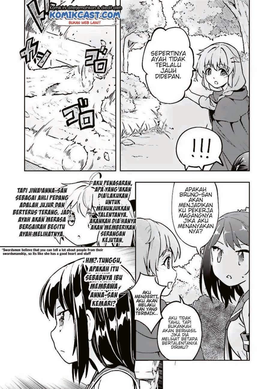 Kenshi o Mezashite Nyugaku Shitanoni Maho Tekisei 9999 Nandesukedo!? Chapter 13 Bahasa Indonesia