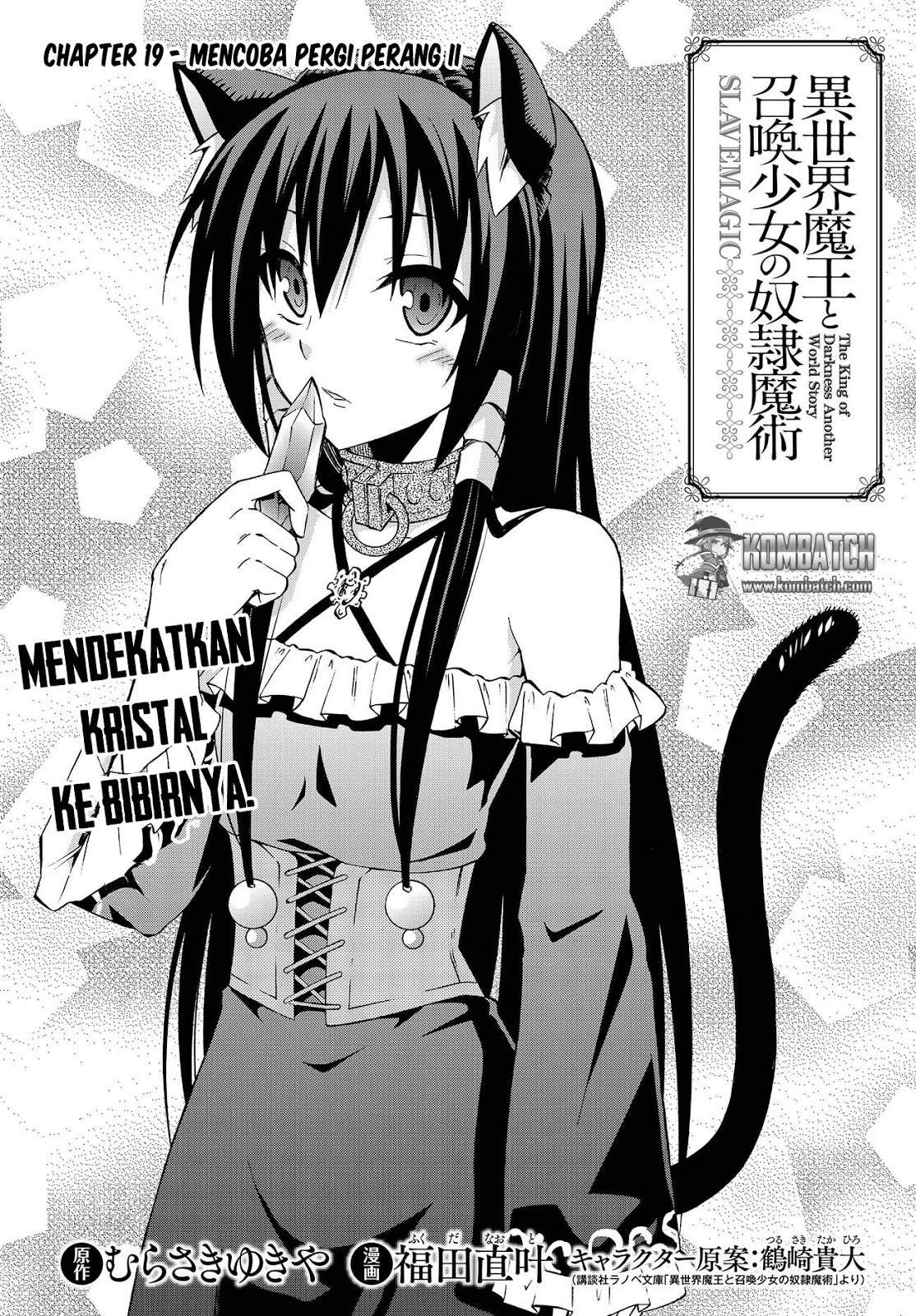 Isekai Maou to Shoukan Shoujo Dorei Majutsu Chapter 19 Bahasa Indonesia