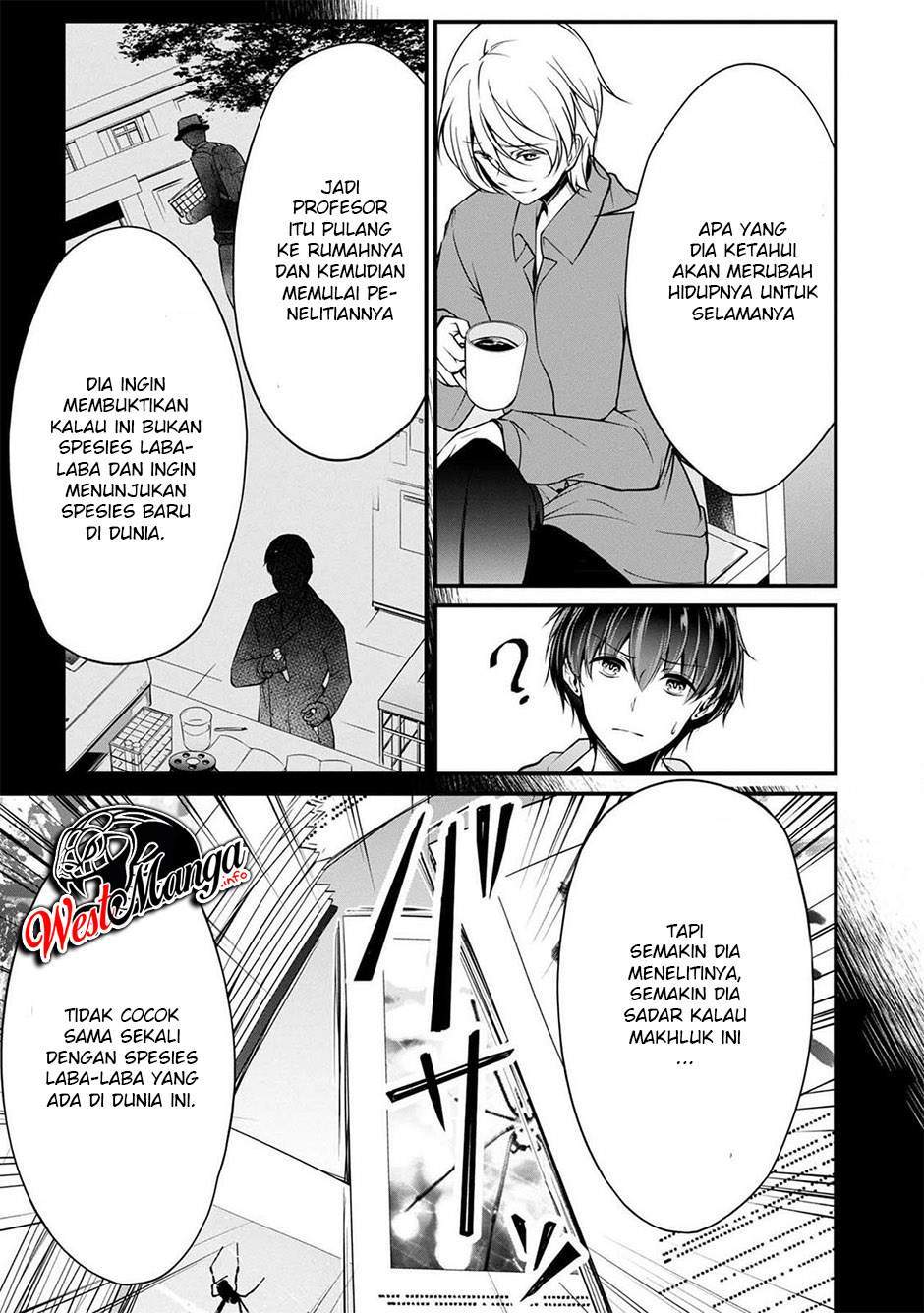 Namae no nai Kaibutsu: Kumo to Shoujo to Ryouki Satsujin Chapter 36 Bahasa Indonesia