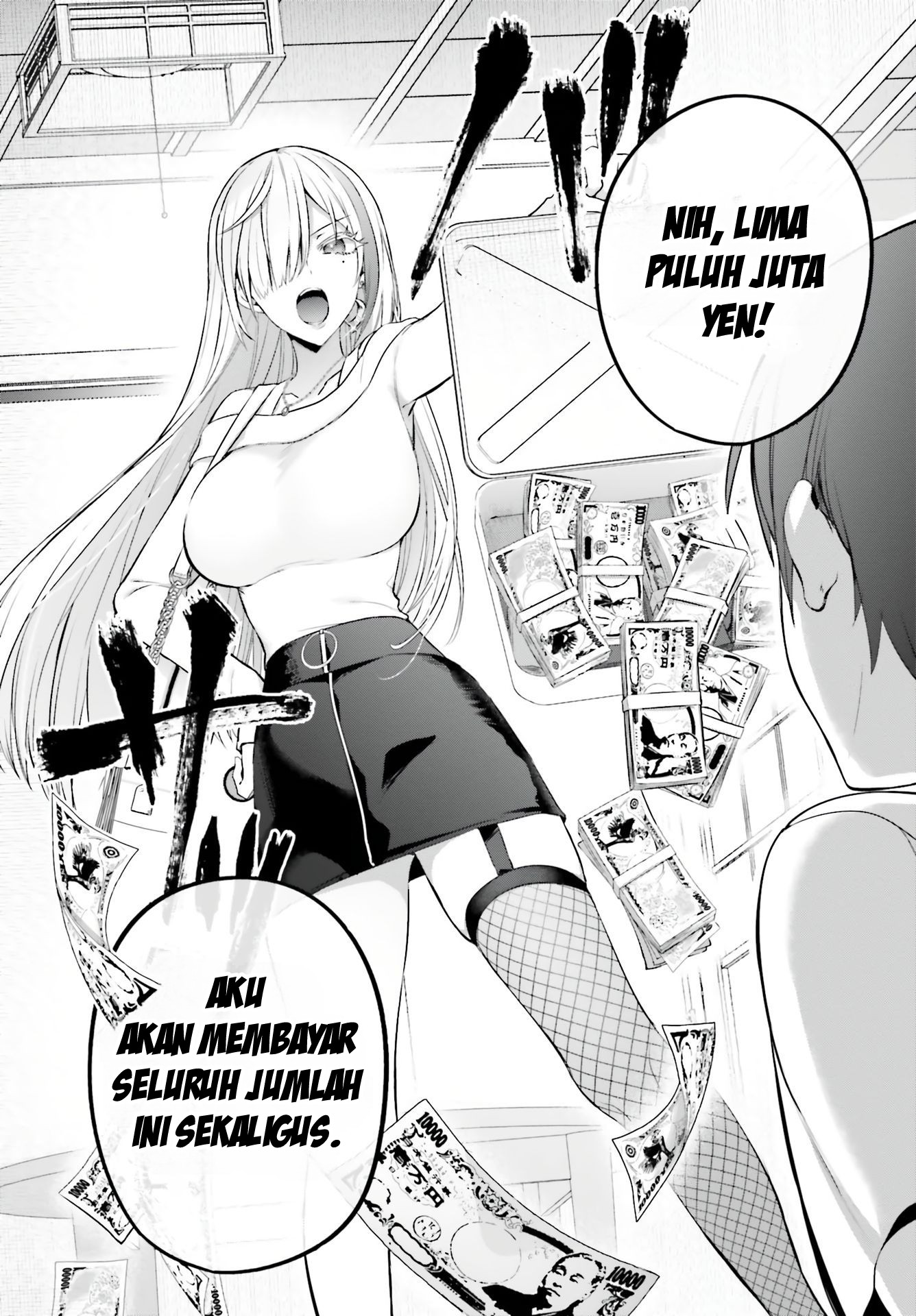 Boku to Kimi (Gyaru) ga Fuufu ni Naru Made Chapter 1 Bahasa Indonesia