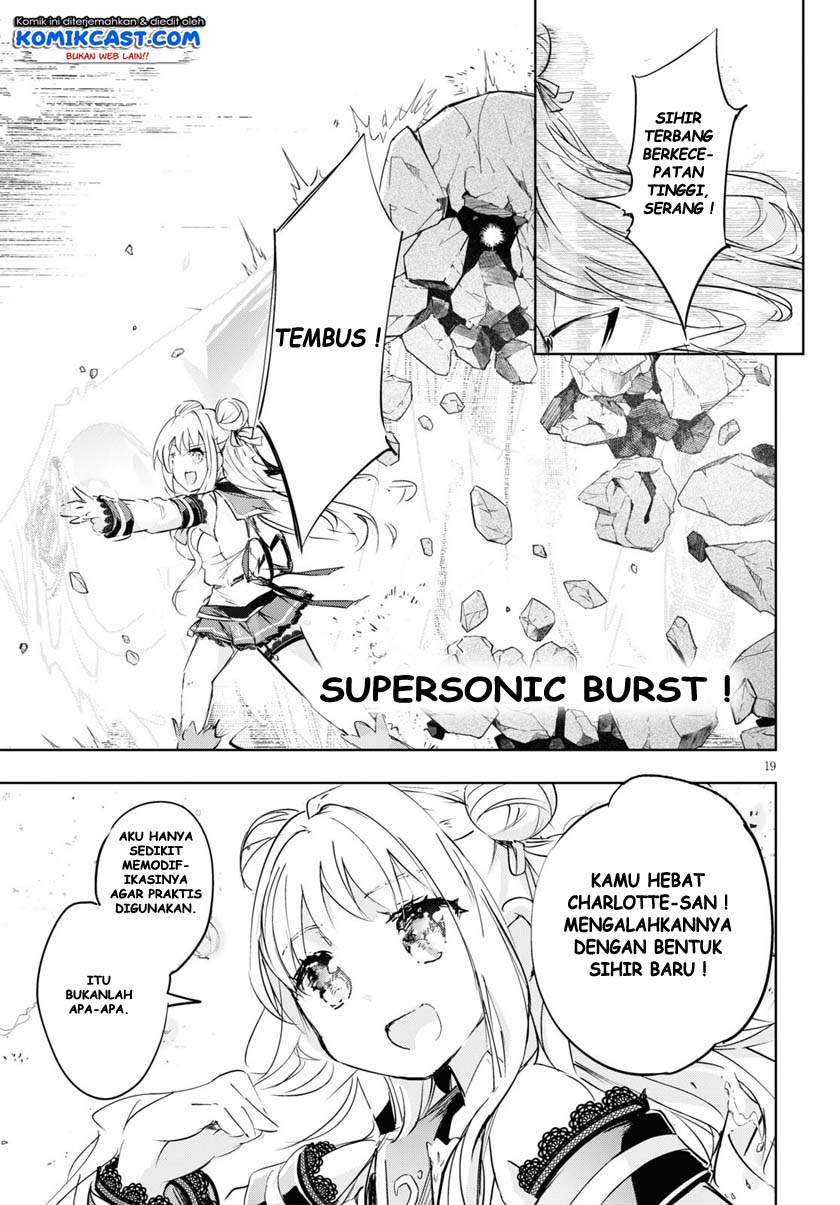 Kenshi o Mezashite Nyugaku Shitanoni Maho Tekisei 9999 Nandesukedo!? Chapter 33 Bahasa Indonesia