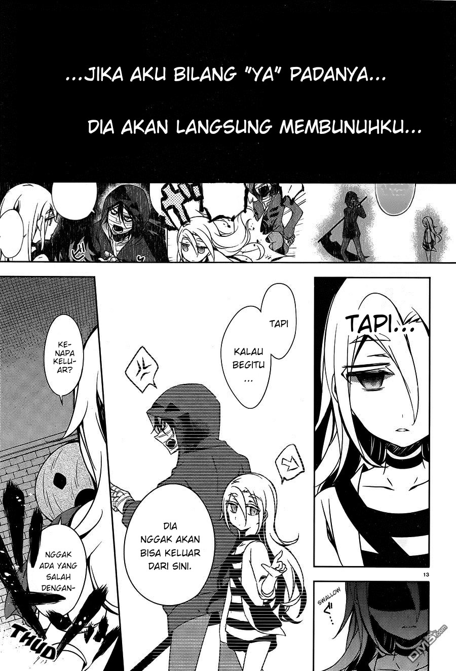 Satsuriku no Tenshi Chapter 06 Bahasa Indonesia