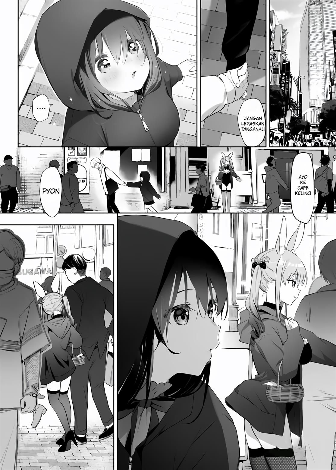 Rabbit and Owner Chapter 10 Bahasa Indonesia