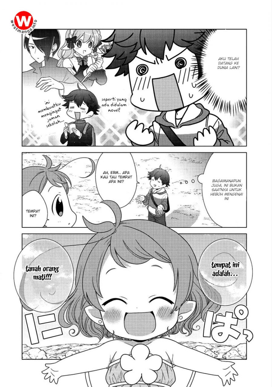 Seirei-tachi no Rakuen to Risou no Isekai Seikatsu Chapter 01 Bahasa Indonesia