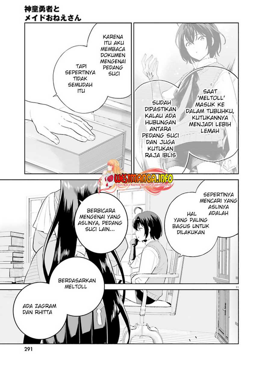 Shindou Yuusha to Maid Onee-san Chapter 26 Bahasa Indonesia