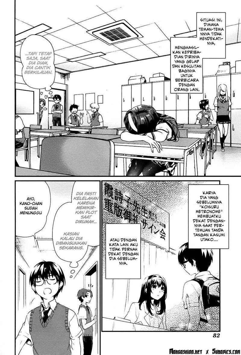 Saenai Heroine no Sodatekata: Koisuru Metronome Chapter 03 Bahasa Indonesia