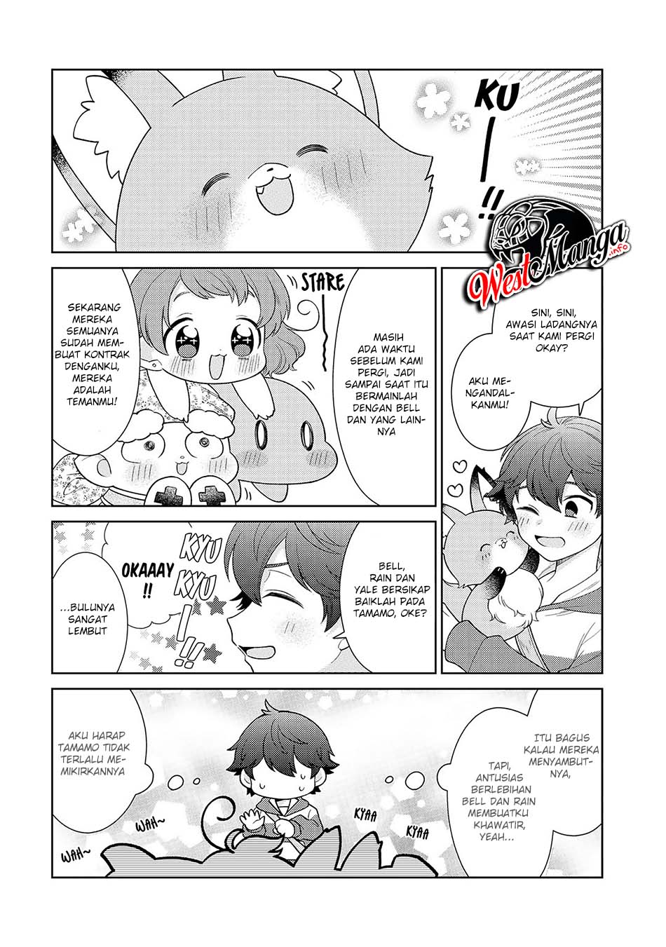 Seirei-tachi no Rakuen to Risou no Isekai Seikatsu Chapter 18 Bahasa Indonesia