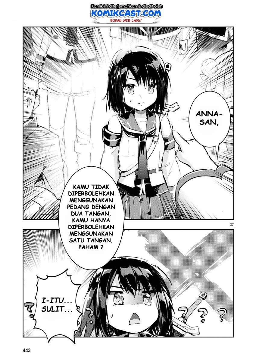 Kenshi o Mezashite Nyugaku Shitanoni Maho Tekisei 9999 Nandesukedo!? Chapter 30 Bahasa Indonesia