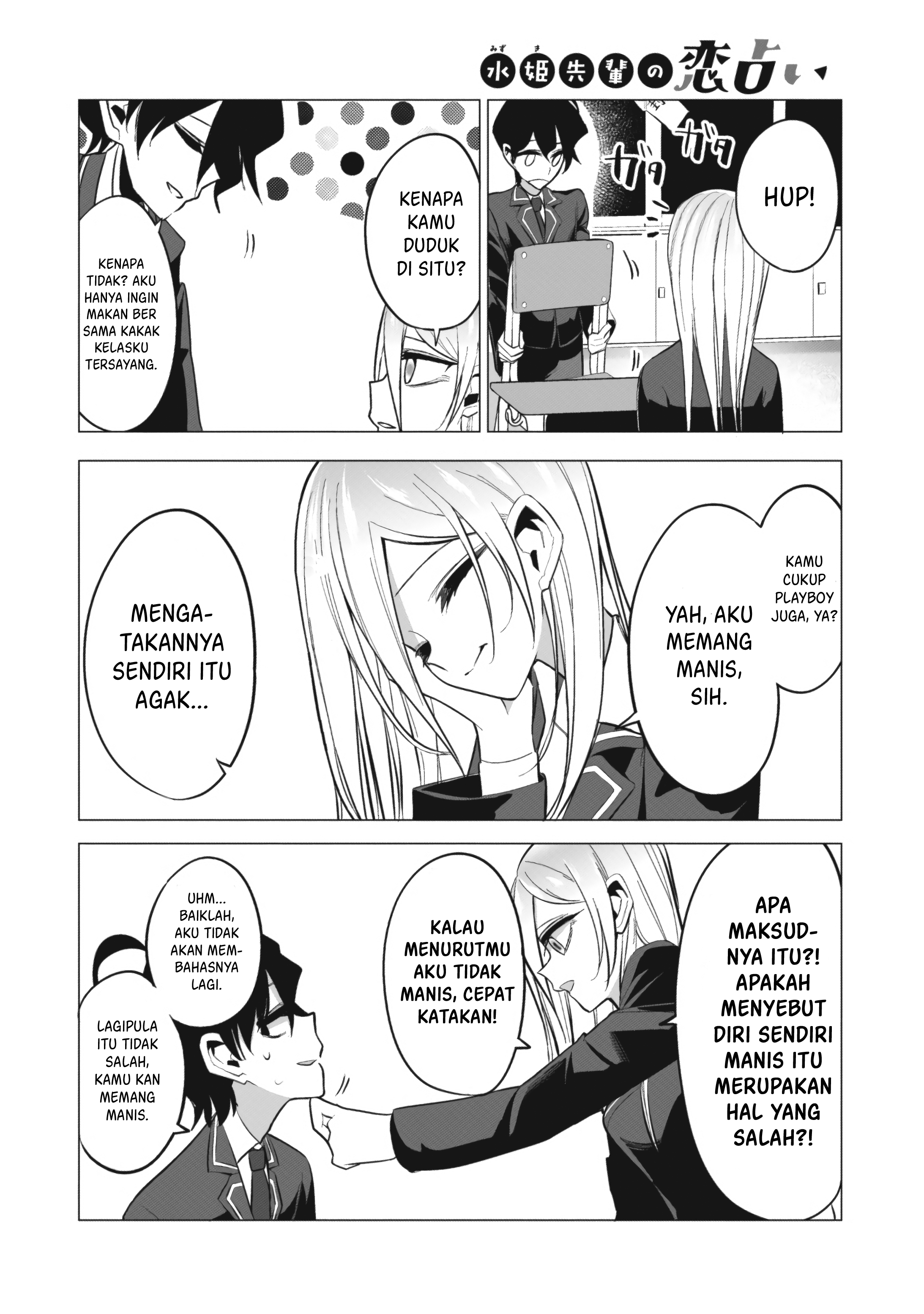 Mizuki-senpai no Koi Uranai Chapter 02 Bahasa Indonesia