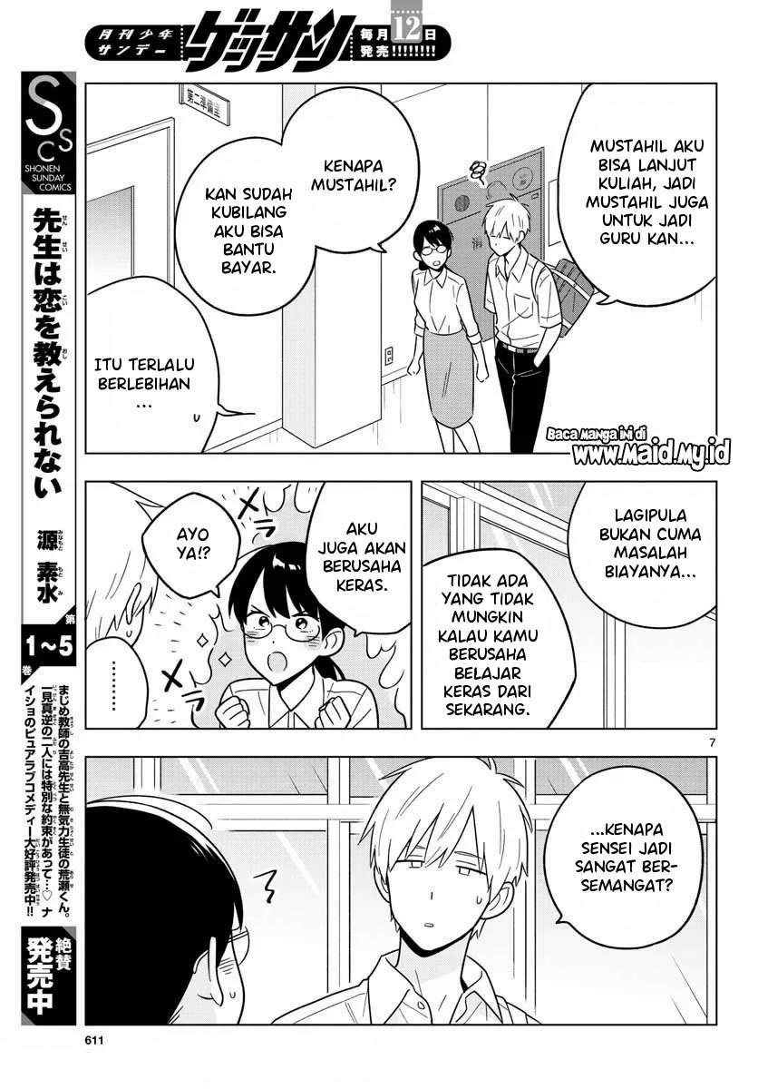 Sensei wa Koi o Oshie Rarenai Chapter 42 Bahasa Indonesia